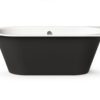 Sisseehitatav kivivann PAA VARIO XL AB 180×80 cm, ümarad nurgad A ja B, läikiv kivimass 9 PAA VARIO XL AB Einbau-Badewanne aus Mineralguss 180x80 cm, abgerundete Ecken A und B, glänzend – 9