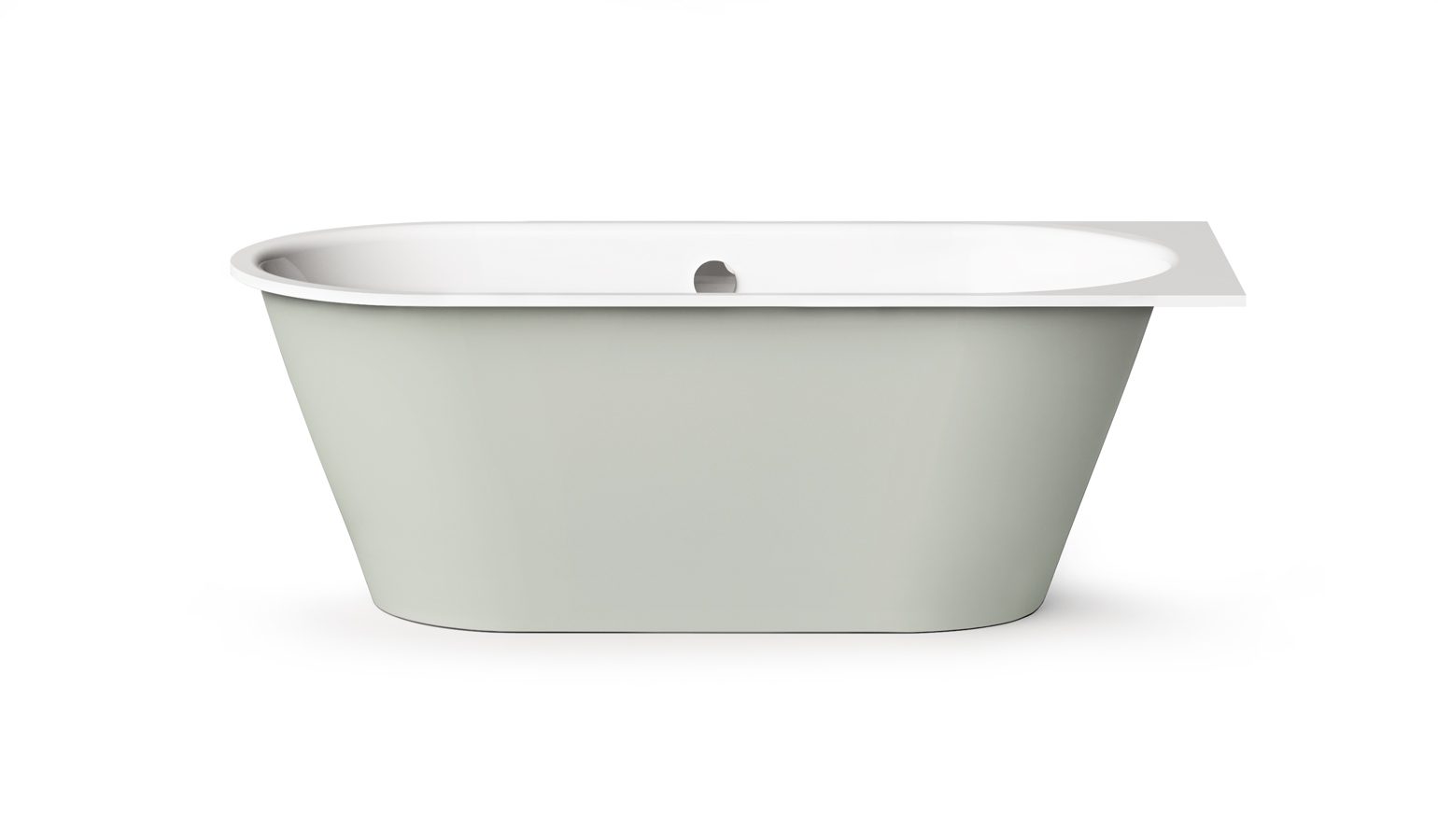 PAA VARIO XL AB Einbau-Badewanne aus Mineralguss 180x80 cm, abgerundete Ecken A und B, glänzend – 7