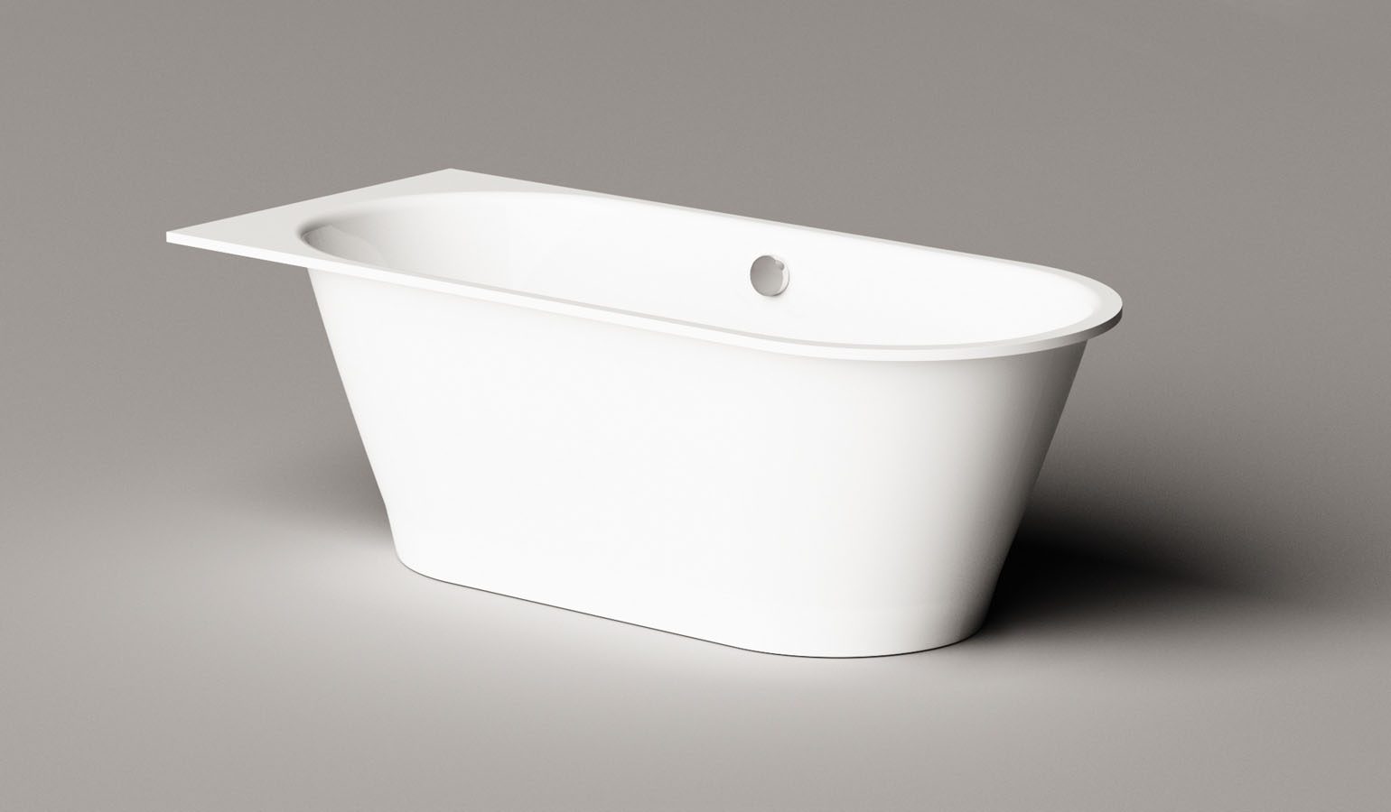 Einbau-Badewanne PAA VARIO XL CD 180x80 cm, Mineralguss – 10