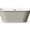 Sisseehitatav kivivann PAA VARIO XL CD 180×80 cm, ümarad nurgad C ja D, läikiv kivimass 6 Einbau-Badewanne PAA VARIO XL CD 180x80 cm, Mineralguss – 6