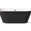 Sisseehitatav kivivann PAA VARIO XL CD 180×80 cm, ümarad nurgad C ja D, läikiv kivimass 9 Einbau-Badewanne PAA VARIO XL CD 180x80 cm, Mineralguss – 9
