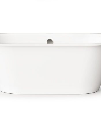 PAA VARIO XL D Einbau-Badewanne aus Mineralguss 180x80 cm, abgerundete Ecke D, glänzend