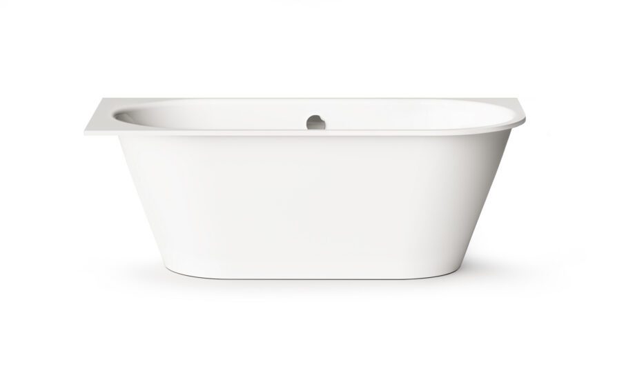 Sisseehitatav kivivann PAA VARIO XL D 180×80 cm, ümar nurk D, läikiv kivimass PAA VARIO XL D Einbau-Badewanne aus Mineralguss 180x80 cm, abgerundete Ecke D, glänzend