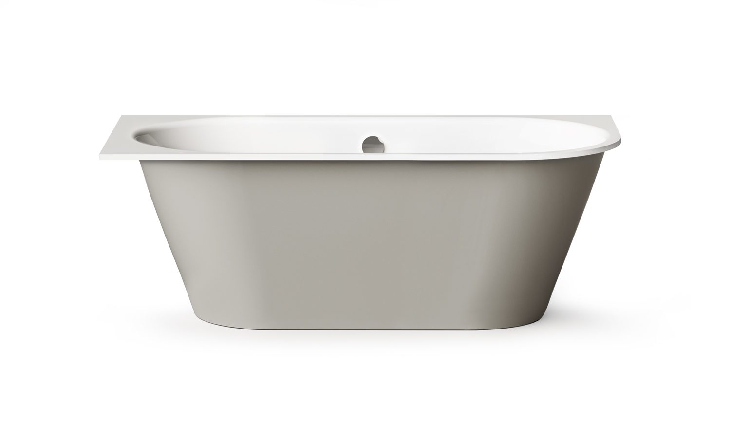 PAA VARIO XL D Einbau-Badewanne aus Mineralguss 180x80 cm, abgerundete Ecke D, glänzend – 6