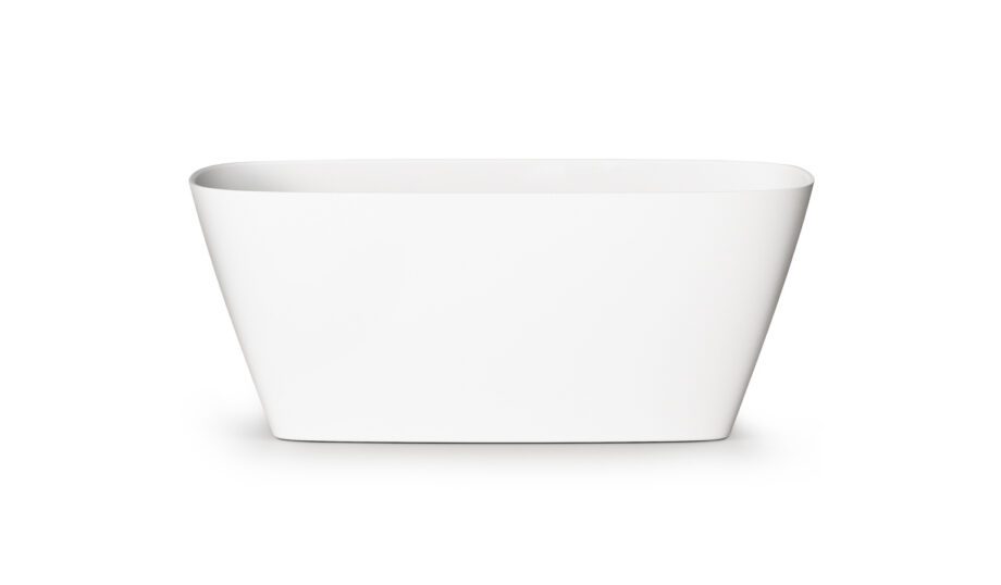 Eraldiseisev kivivann PAA DUNA 150×65 cm, matt Silkstone PAA DUNA freistehende Badewanne aus Silkstone 150x65 cm, matt