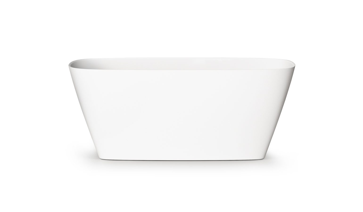 PAA DUNA freistehende Badewanne aus Silkstone 150x65 cm, matt