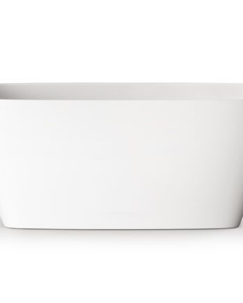 PAA DUNA freistehende Badewanne aus Mineralguss 150x65 cm, glänzend