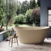 Eraldiseisev kivivann PAA AMORE 160×85 cm, matt Silkstone 4 Freistehende Badewanne PAA AMORE 160x85 cm, Silkstone – 4