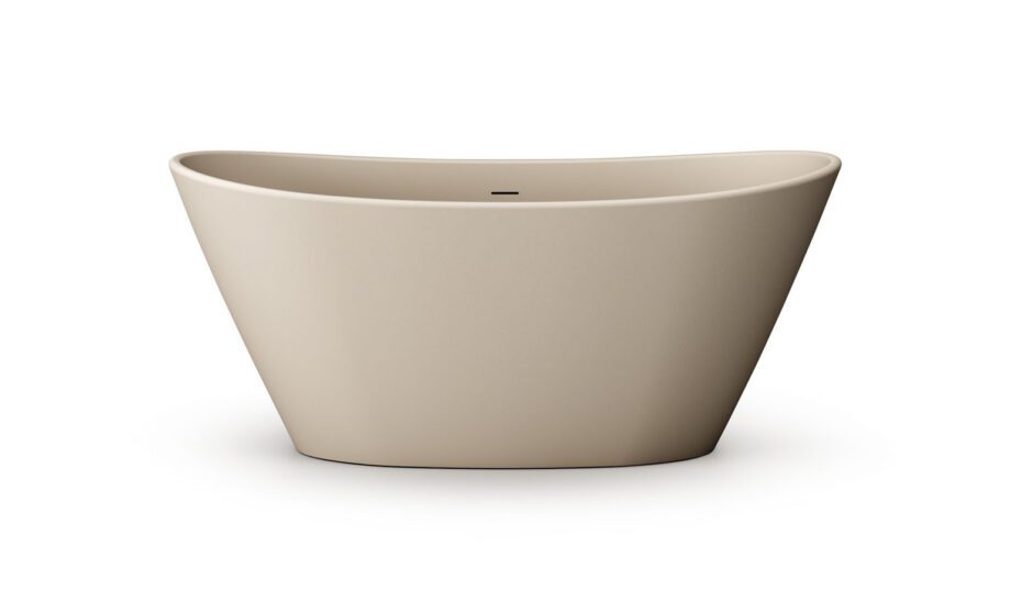 Eraldiseisev kivivann PAA AMORE 160×85 cm, matt Silkstone 6 Freistehende Badewanne PAA AMORE 160x85 cm, Silkstone – 6