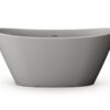 Eraldiseisev kivivann PAA AMORE 160×85 cm, matt Silkstone 5 Freistehende Badewanne PAA AMORE 160x85 cm, Silkstone – 5