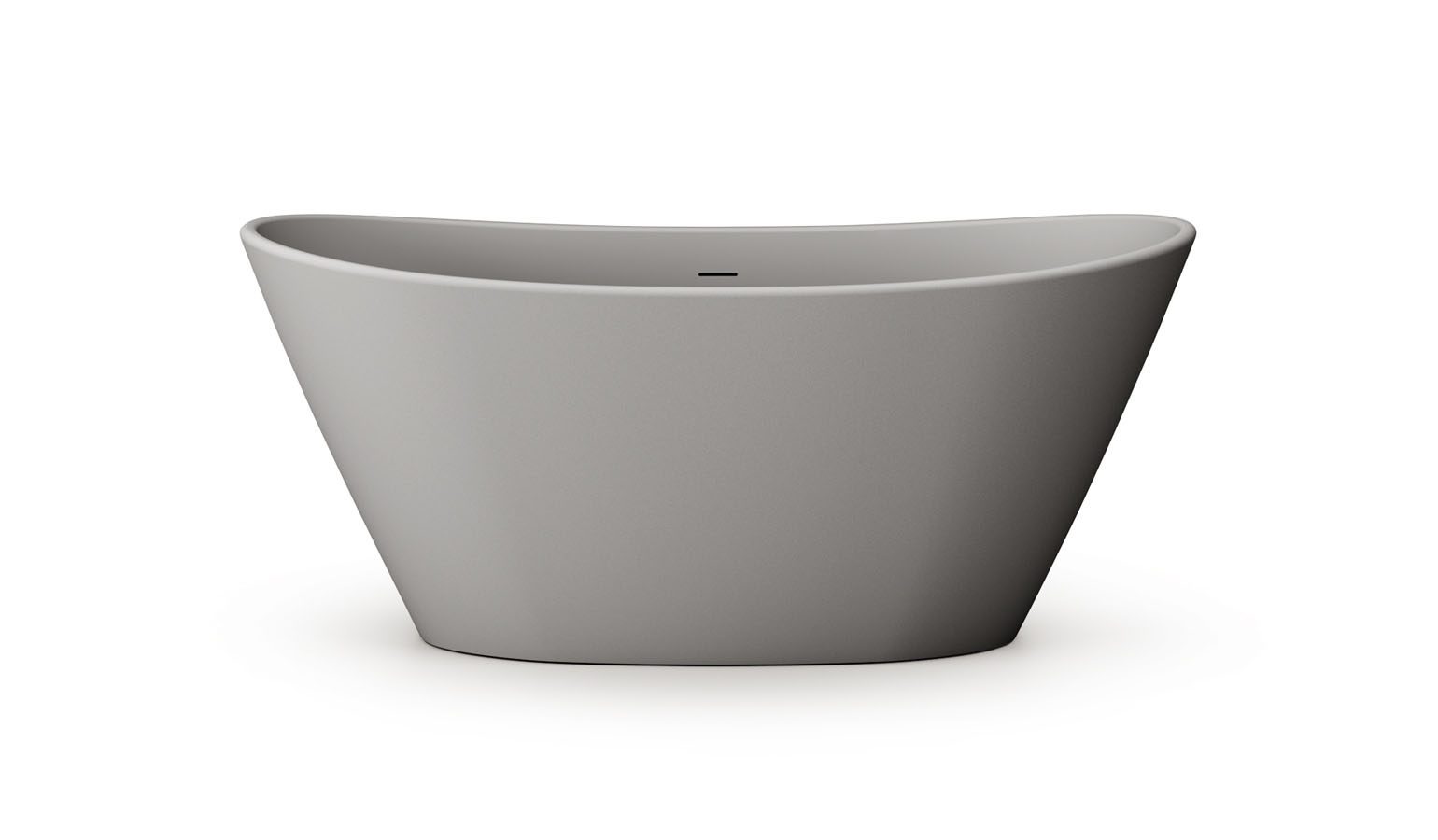 Freistehende Badewanne PAA AMORE 160x85 cm, Silkstone – 5