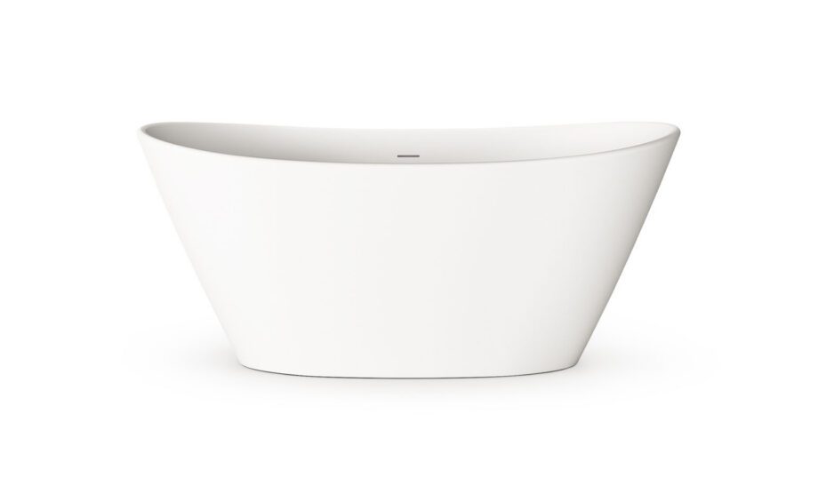 Eraldiseisev kivivann PAA AMORE 160×85 cm, matt Silkstone Freistehende Badewanne PAA AMORE 160x85 cm, Silkstone