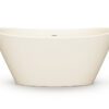 Eraldiseisev kivivann PAA AMORE 160×85 cm, matt Silkstone 7 Freistehende Badewanne PAA AMORE 160x85 cm, Silkstone – 7