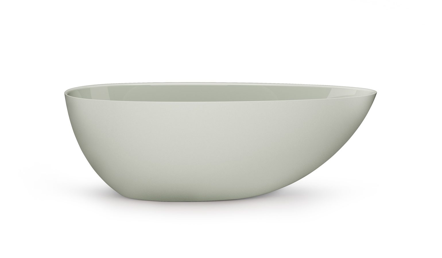 PAA BELLA OVO freistehende Badewanne aus Mineralguss 170x80 cm, glänzend – 7