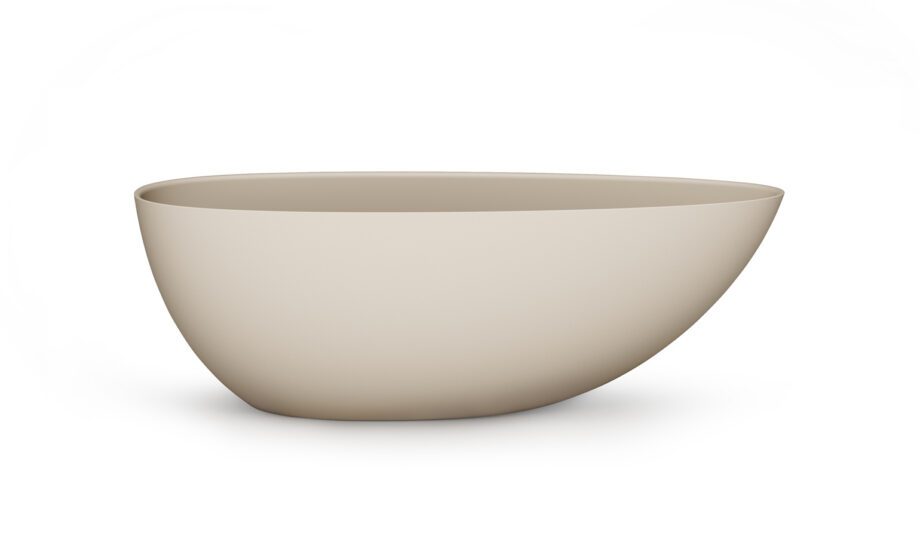 Eraldiseisev kivivann PAA BELLA OVO 170×80 cm, matt Silkstone 7 PAA BELLA OVO freistehende Badewanne aus Silkstone 170x80 cm, matt – 7