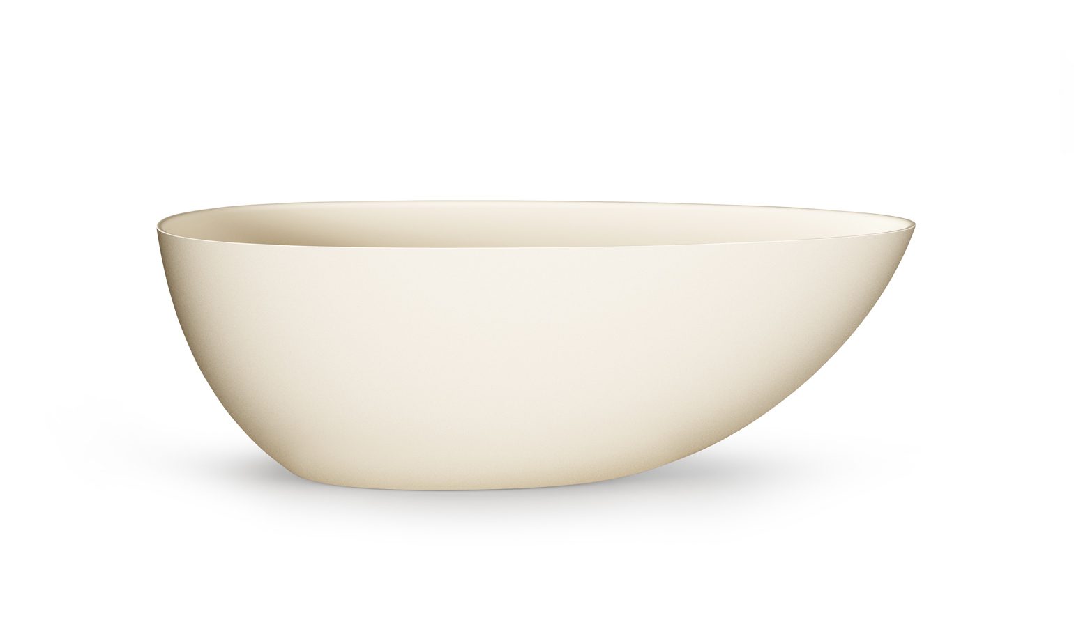 PAA BELLA OVO freistehende Badewanne aus Silkstone 170x80 cm, matt – 8