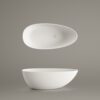 Eraldiseisev kivivann PAA BELLA OVO 170×80 cm, matt Silkstone 2 PAA BELLA OVO freistehende Badewanne aus Silkstone 170x80 cm, matt – 2
