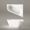 Eckbadewanne PAA DECO CORNER A 160×127 cm, links, Silkstone – Ansicht 5 Eckbadewanne PAA DECO CORNER A 160x127 cm, links, Silkstone – 5