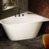 Eckbadewanne PAA DECO CORNER A 160×127 cm, links, Silkstone – Ansicht 2 Eckbadewanne PAA DECO CORNER A 160x127 cm, links, Silkstone – 2