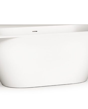 PAA DECO CORNER D Eckbadewanne aus Silkstone 160x127 cm, rechts, matt