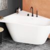 Eckbadewanne PAA DECO CORNER D 160×127 cm, rechts, Silkstone – Ansicht 2 Eckbadewanne PAA DECO CORNER D 160x127 cm, rechts, Silkstone – 2