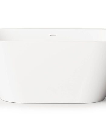 PAA DECO NUDO freistehende Badewanne aus Silkstone 166x72,5 cm, matt