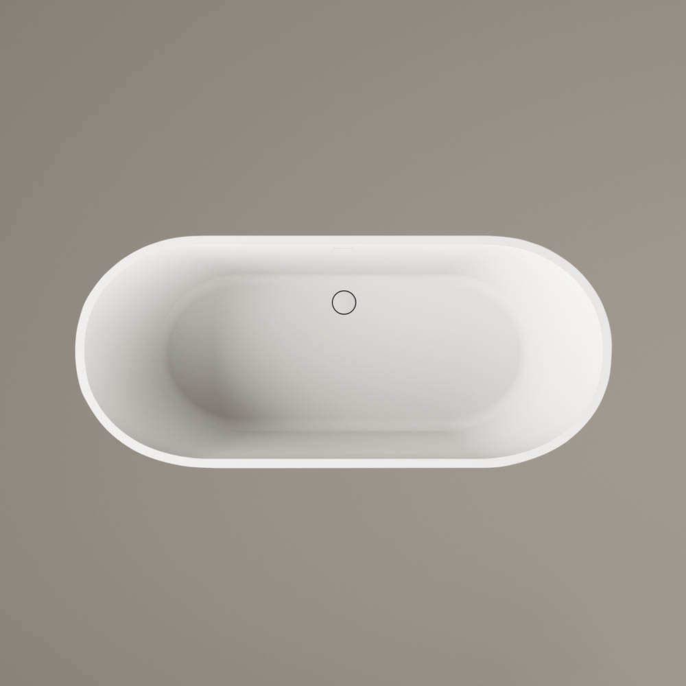Freistehende Badewanne PAA DECO NUDO 166x72,5 cm, Silkstone – 7