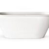 Eraldiseisev kivivann PAA DECO RIM 166×81 cm, matt Silkstone PAA DECO RIM freistehende Badewanne aus Silkstone 166x81 cm, matt