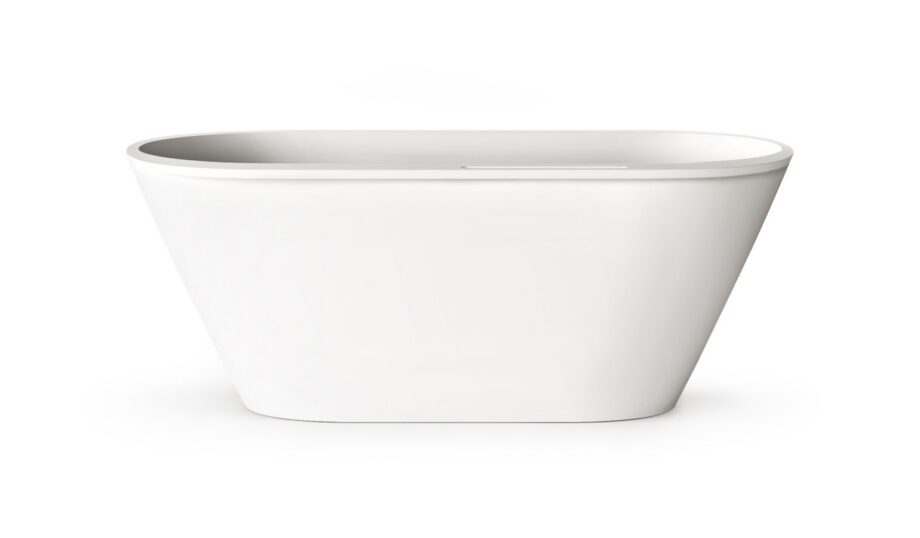 Eraldiseisev kivivann PAA DECO RIM 166×81 cm, matt Silkstone PAA DECO RIM freistehende Badewanne aus Silkstone 166x81 cm, matt