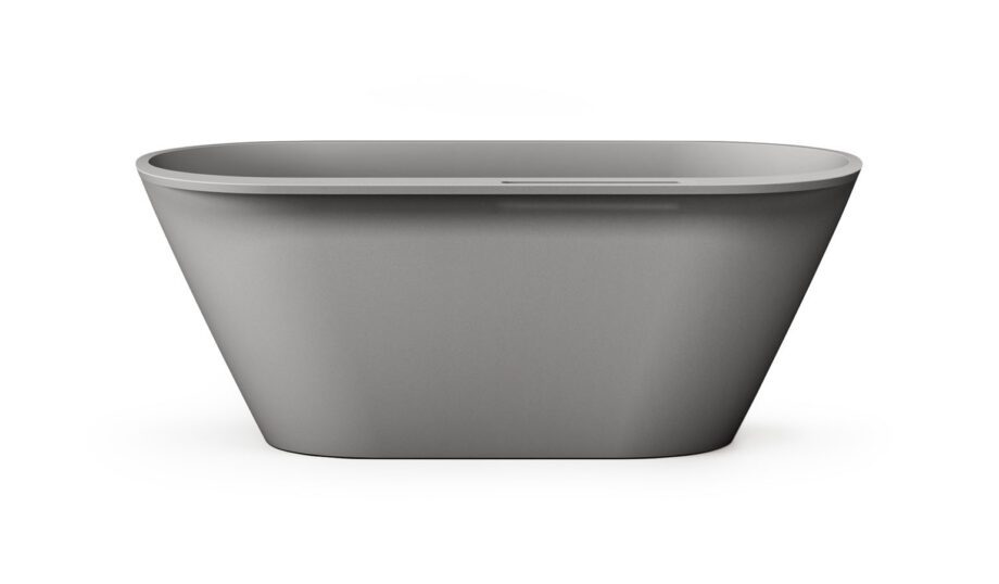 Eraldiseisev kivivann PAA DECO RIM 166×81 cm, matt Silkstone 3 PAA DECO RIM freistehende Badewanne aus Silkstone 166x81 cm, matt – 3