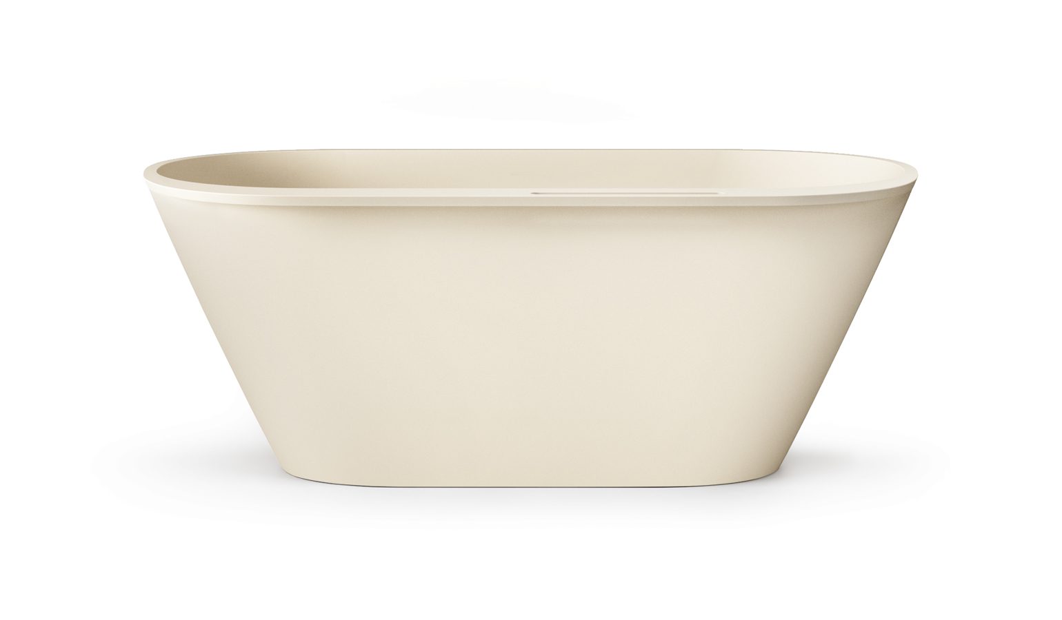 PAA DECO RIM freistehende Badewanne aus Silkstone 166x81 cm, matt – 5
