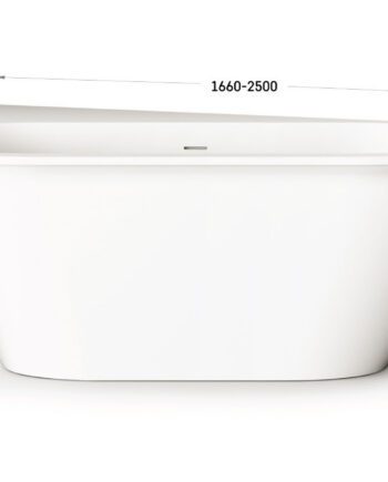 PAA DECO SHAPE M Badewanne nach Mass aus Silkstone bis 180x85 cm, matt