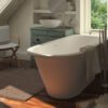 Mõõdu järgi kivivann PAA DECO SHAPE M kuni 180×85 cm, matt Silkstone 3 PAA DECO SHAPE L Badewanne nach Mass aus Silkstone bis 250x127,5 cm, matt – 3
