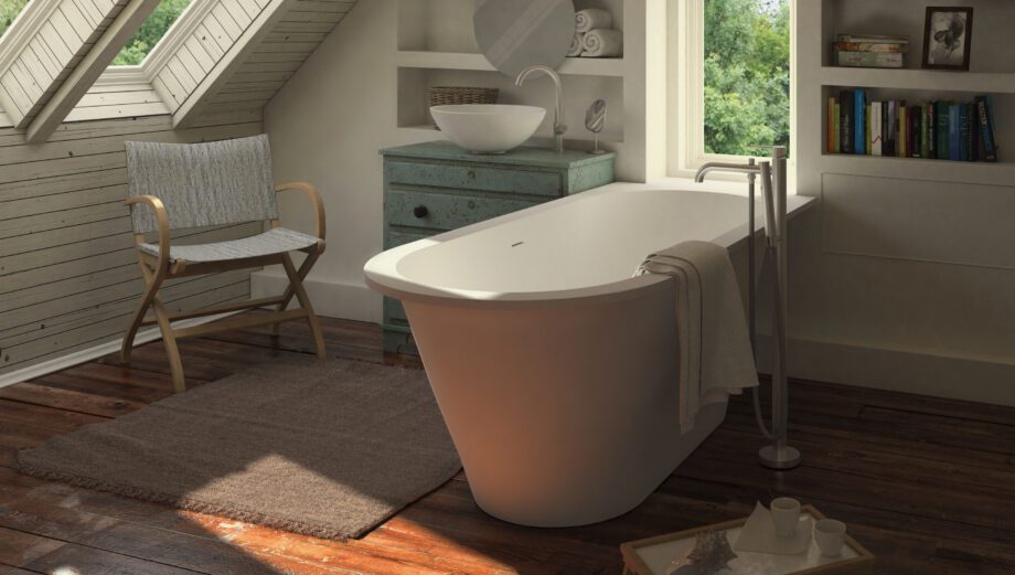 Mõõdu järgi kivivann PAA DECO SHAPE M kuni 180×85 cm, matt Silkstone 3 PAA DECO SHAPE L Badewanne nach Mass aus Silkstone bis 250x127,5 cm, matt – 3