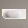 Mõõdu järgi kivivann PAA DECO SHAPE RE A 170–200×82,5 cm, matt Silkstone 10 PAA DECO SHAPE RE A Badewanne nach Mass aus Silkstone 170–200x82,5 cm, matt – 10