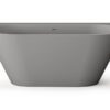 Seinaäärne kivivann PAA DECO WALL 166×81 cm, matt Silkstone 3 Vorwand-Badewanne PAA DECO WALL 166x81 cm, Silkstone – 3