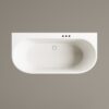 Seinaäärne kivivann PAA DECO WALL 166×81 cm, matt Silkstone 7 Vorwand-Badewanne PAA DECO WALL 166x81 cm, Silkstone – 7