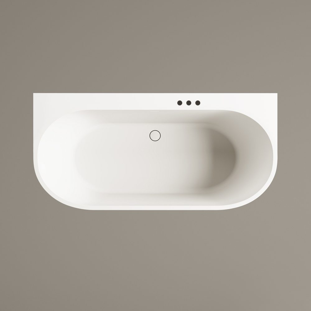 Vorwand-Badewanne PAA DECO WALL 166x81 cm, Silkstone – 7