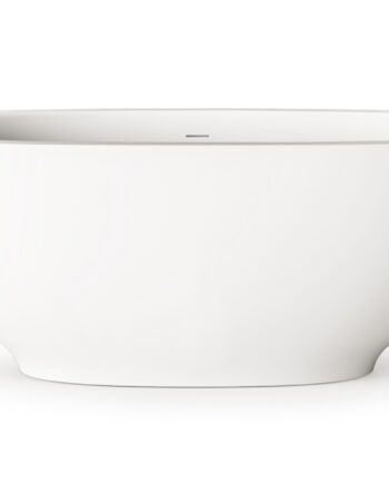 PAA DOLCE freistehende Badewanne aus Silkstone 180x90 cm, matt