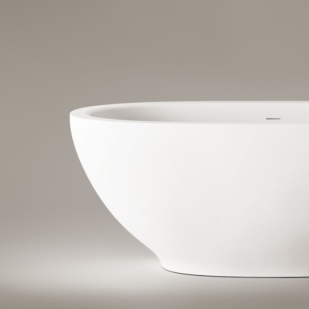 Freistehende Badewanne PAA DOLCE 180x90 cm, Silkstone – 4
