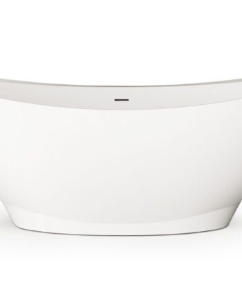 PAA FELICE freistehende Badewanne aus Silkstone 194,5x83 cm, matt