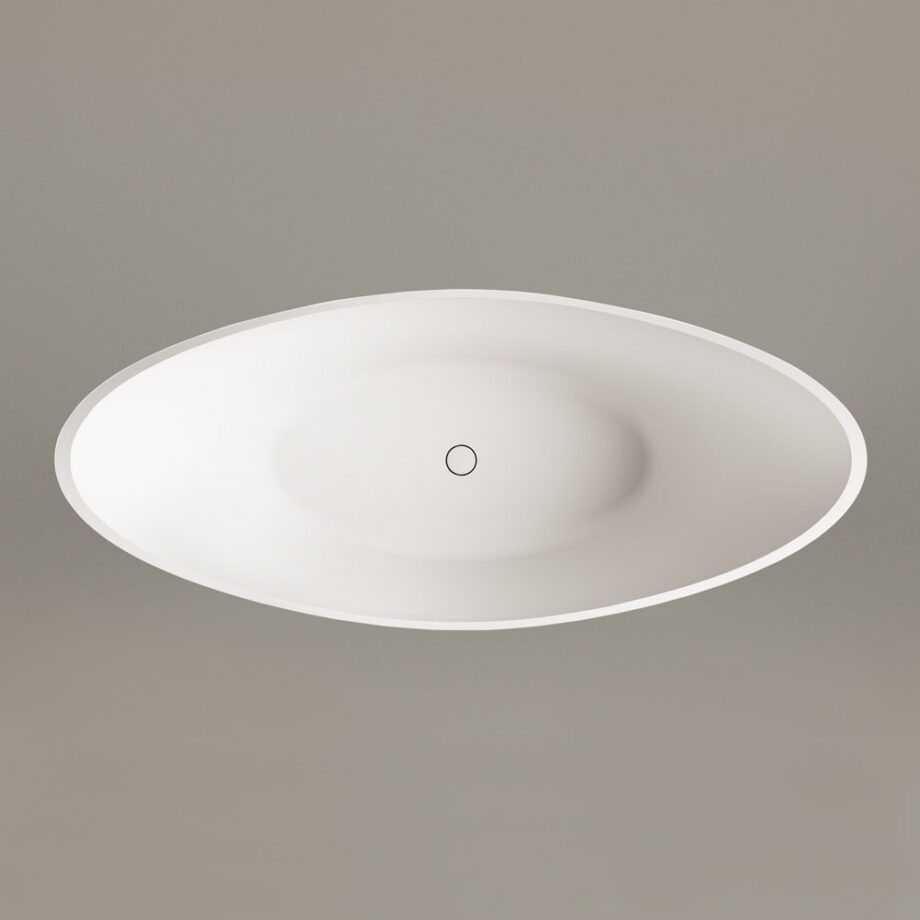 Eraldiseisev kivivann PAA FELICE 194,5×83 cm, matt Silkstone 7 Freistehende Badewanne PAA FELICE 194,5x83 cm, Silkstone – 7