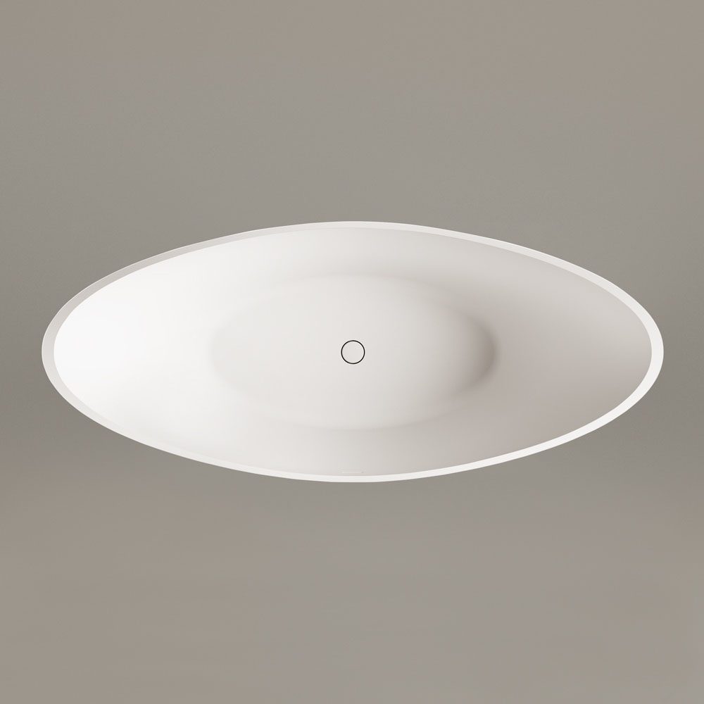 Freistehende Badewanne PAA FELICE 194,5x83 cm, Silkstone – 7