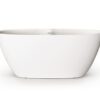 Eraldiseisev kivivann PAA PERLA 145 145×71 cm, matt Silkstone PAA PERLA 145 freistehende Badewanne aus Silkstone 145x71 cm, matt