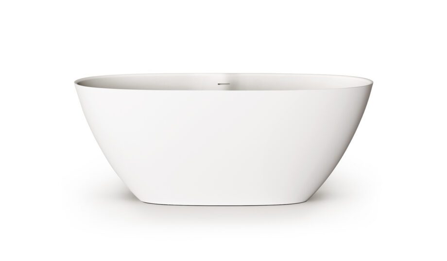 Eraldiseisev kivivann PAA PERLA 160 160×75 cm, matt Silkstone PAA PERLA 160 freistehende Badewanne aus Silkstone 160x75 cm, matt