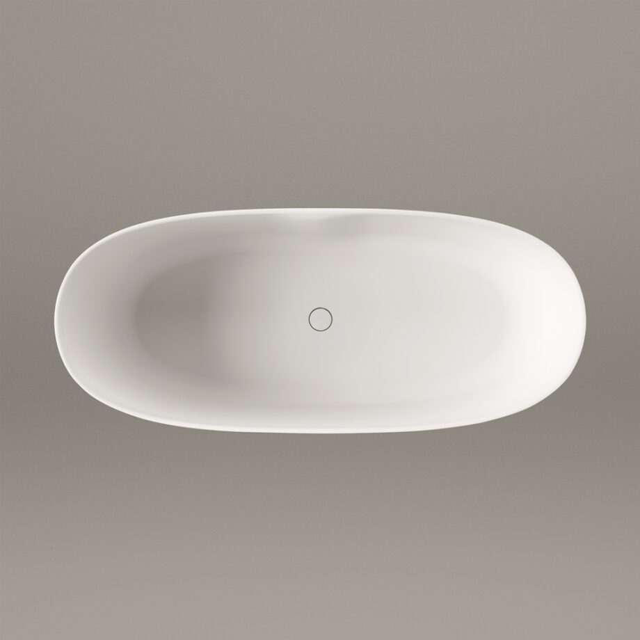 Eraldiseisev kivivann PAA PERLA 175 175×76 cm, matt Silkstone 8 PAA PERLA 175 freistehende Badewanne aus Silkstone 175x76 cm, matt – 8