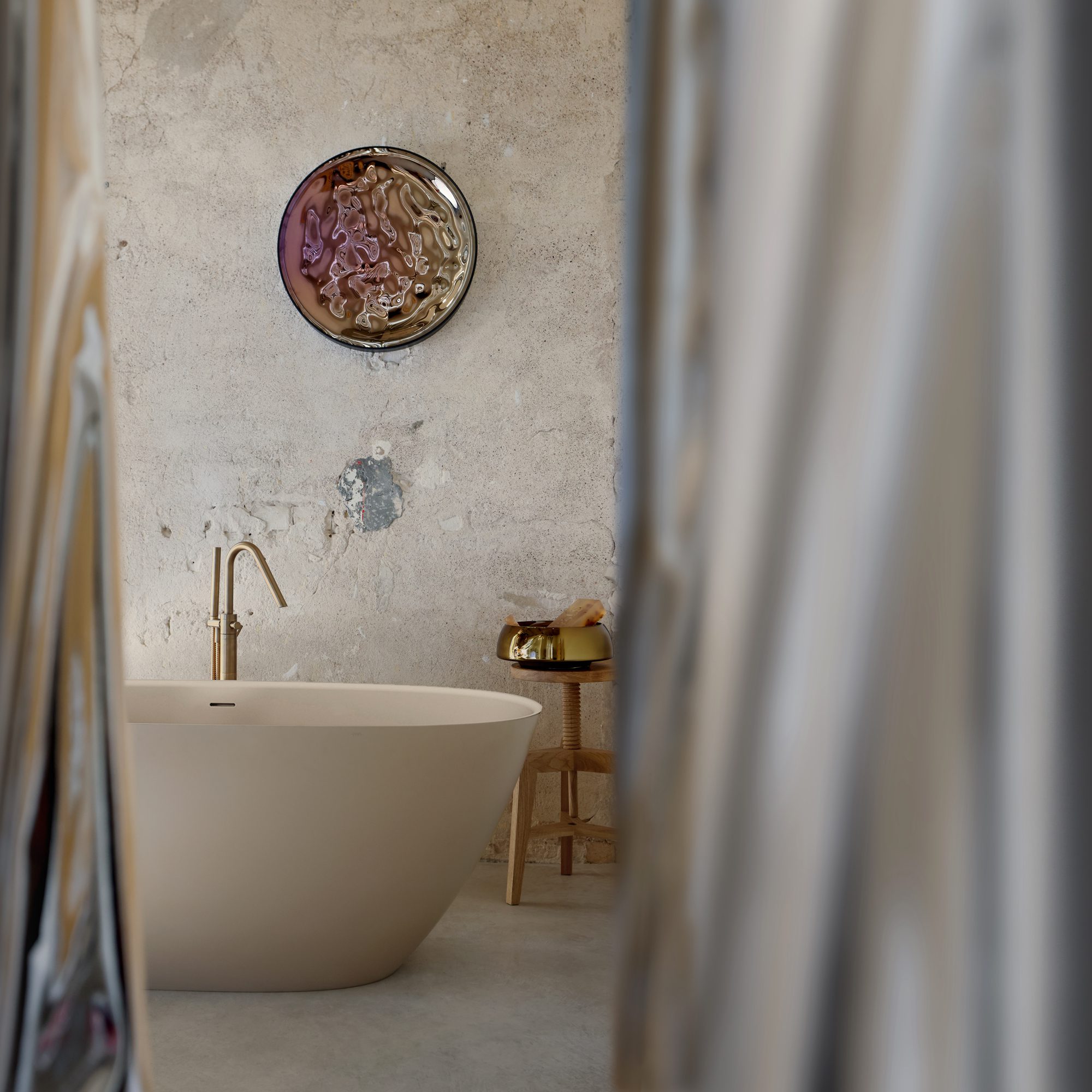 PAA PERLA 145 freistehende Badewanne aus Silkstone 145x71 cm, matt – 3