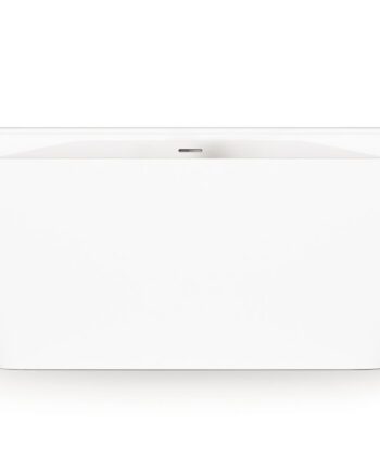 PAA QUADRO freistehende Badewanne aus Mineralguss 159x70 cm, glänzend