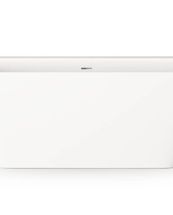 PAA QUADRO WALL Vorwand-Badewanne aus Silkstone 160,5x76 cm, matt