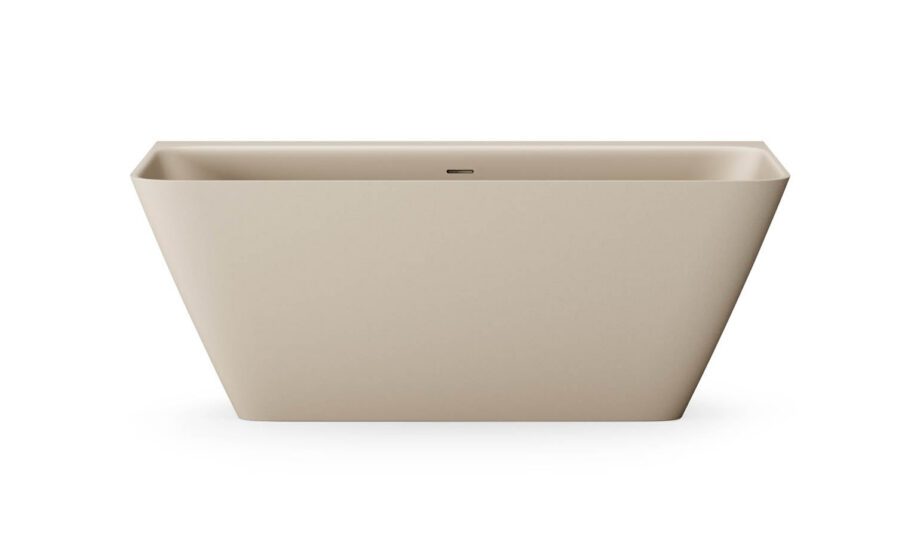 PAA QUADRO WALL Vorwand-Badewanne aus Silkstone 160,5x76 cm, matt – 4